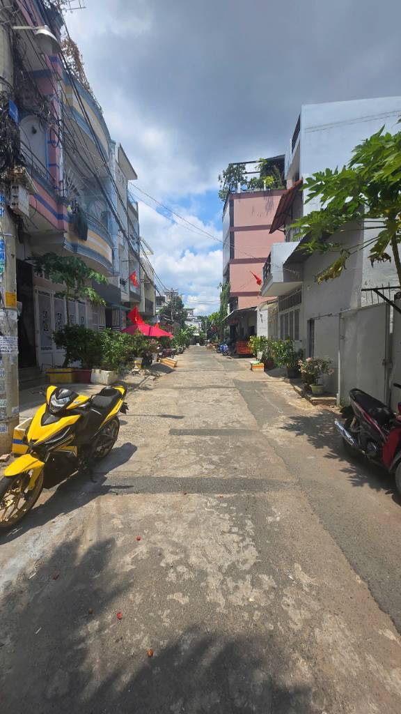 BÁN NHÀ HẺM TÔ HIỆU, 4x14.5M, 2 LẦU ST, GIÁ 7.2 TỶ TL